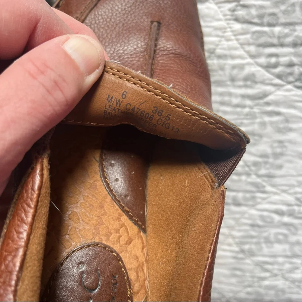 6 / 36.5 BOC Born Concept Truro Leather Loafer Slip-On Shoe